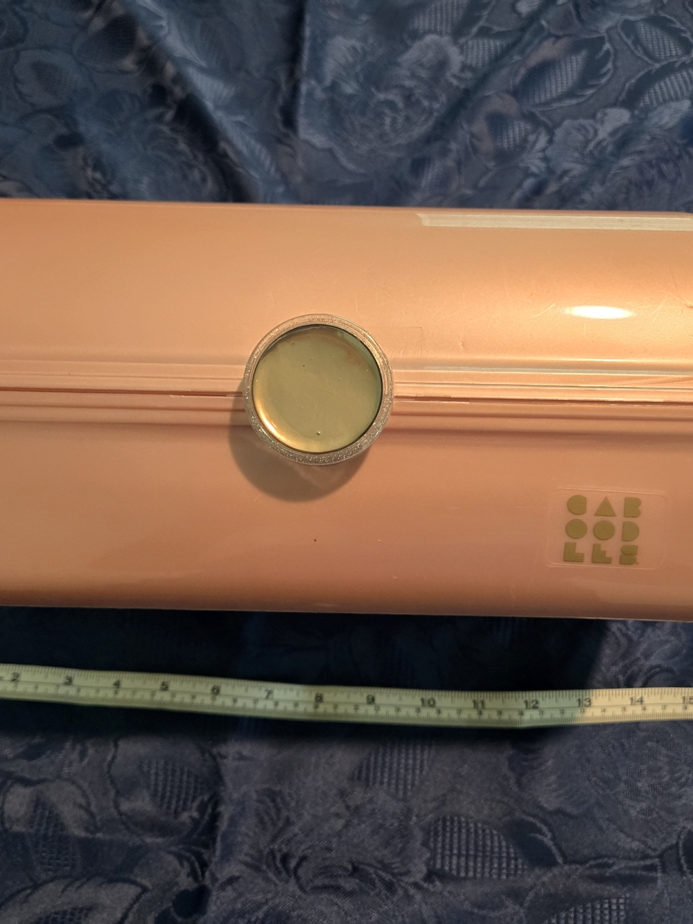 Caboodles Rose-Gold Portable, On The Go Case with Mirror